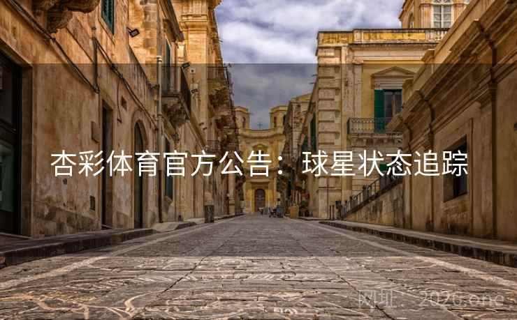 杏彩体育官方公告：球星状态追踪