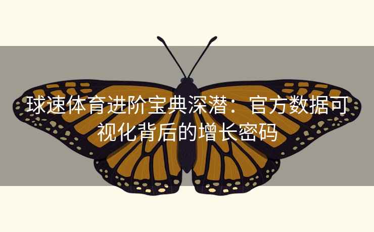 球速体育进阶宝典深潜：官方数据可视化背后的增长密码