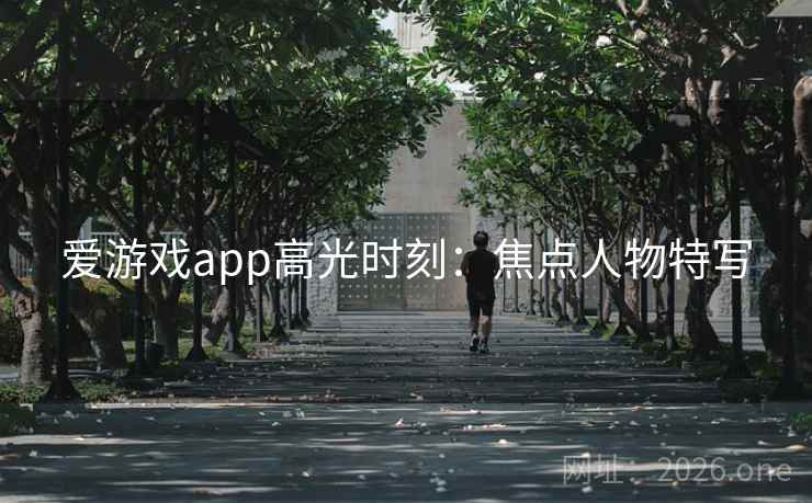 爱游戏app高光时刻：焦点人物特写