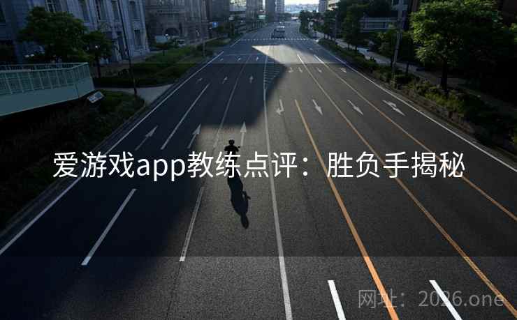 爱游戏app教练点评：胜负手揭秘